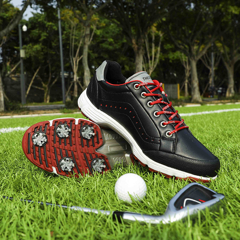 Elevate Your Golf Game with Our Plus Size Men's Golf Shoes With Spikes